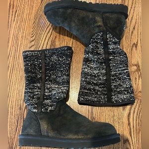 Ugg knit suede boots, Women’s 7